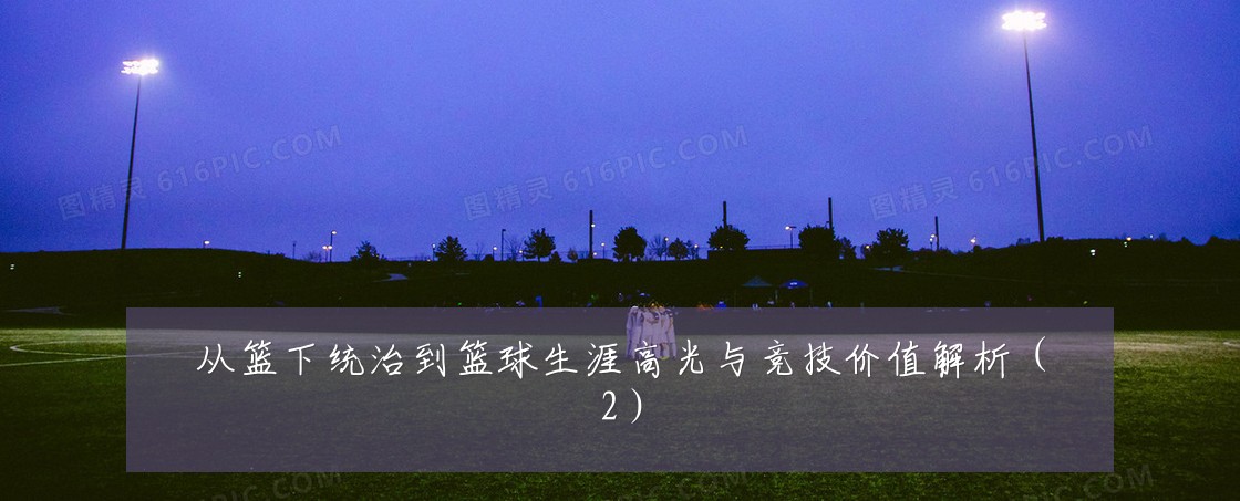 从篮下统治到篮球生涯高光与竞技价值解析(2)